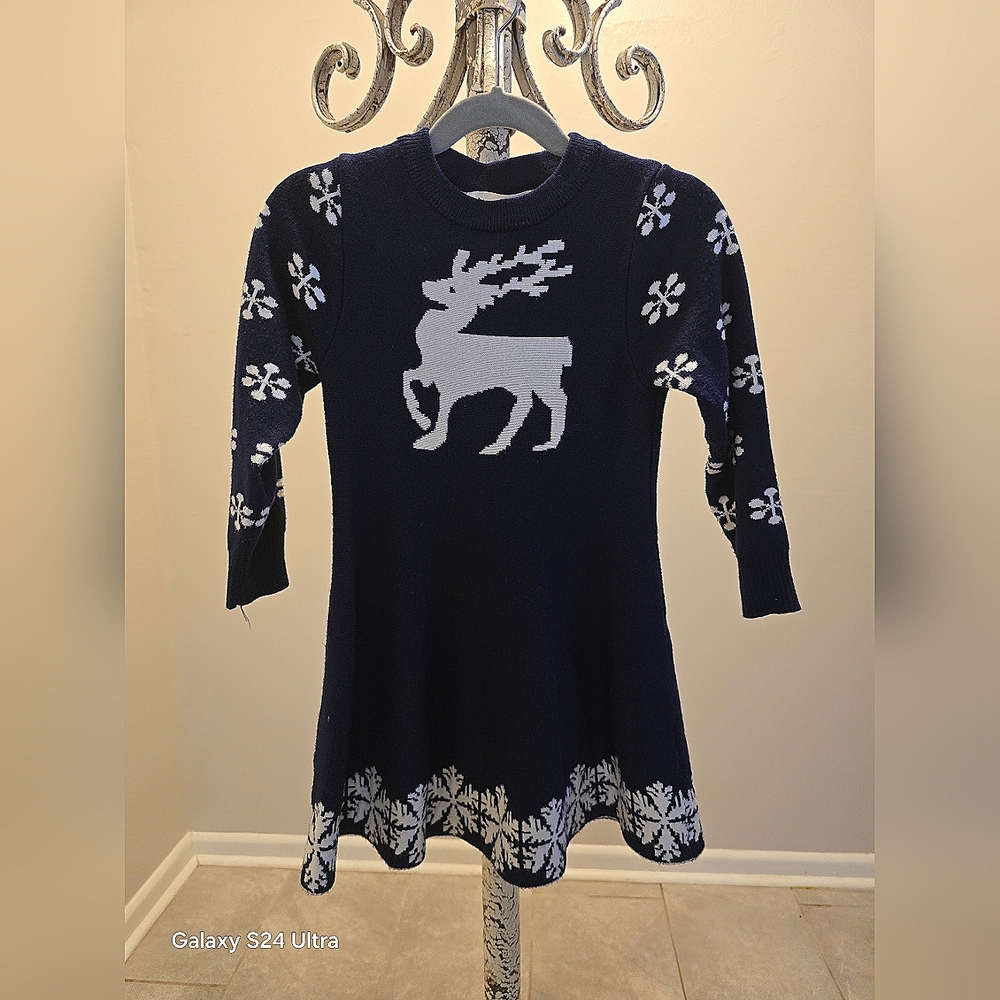 Girls sweater dress